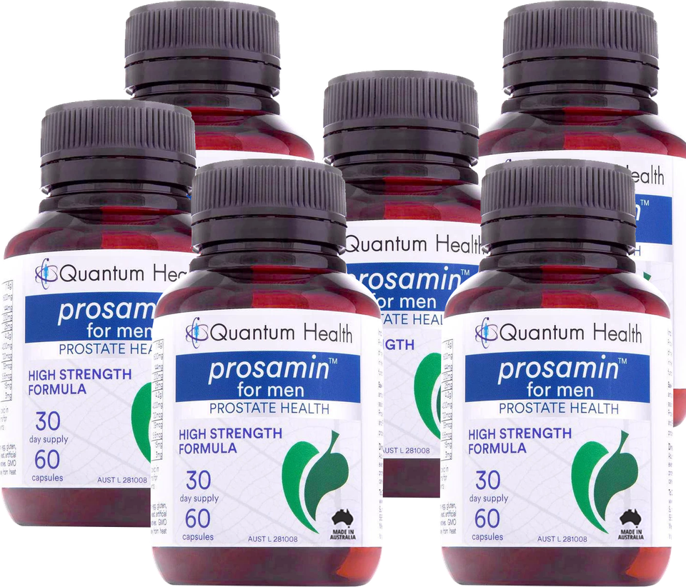 Prosamin For Men - High Strength Formula (60 Capsules) - Quantum Health