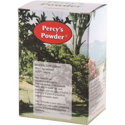 Percy's Powder (60 x 1.4g Sachets) - Percy Weston